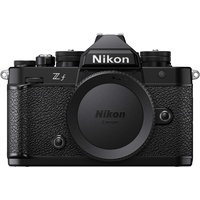 Nikon Z f Gehäuse Vollformatkamera, 24.4MP, 4k Video, Pixel Shift, Gehäuse mit Magnesiumlegierung, Neig- und drehbarer Touch-Monitor