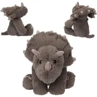 DEPESCHE 13435 Dino World Plüsch Floppy Triceratops 25 cm