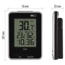EMOS Digitales Thermometer Silbern 35.1129