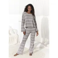 s.Oliver Pyjamaoberteil gestreift Braun 40/42
