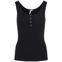 Pieces Top 'Kitte' - Schwarz - M