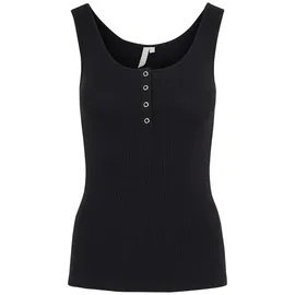 Pieces Top 'Kitte' - Schwarz - M