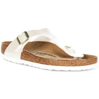 Birkenstock - Birkenstock Jungeschuhe Badelatschen 1029851 GIZEH KIDS BF REGULAR Weiß - 1029851 - 39 - 5.5 UK Child