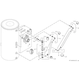 Bosch Zubehör Warmwasserspeicher BCC 32 Kessel-Speicher-Verbindungsleitungen
