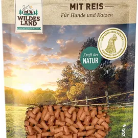 Wildes Land Hühnchen mit Reis 200 g