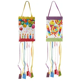 Papstar Piñata 30 cm x 20 cm x 20 cm 12 St. Party