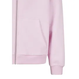 URBAN CLASSICS Fluffy Zip Cardigan Rosa M