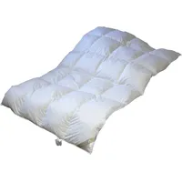 Betten Hofmann Franken Daunendecke Daunenbett Bettdecke  6x6 200x200 cm 1260 g - Weiß