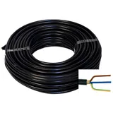 Kabel & Leitungen Emskabel Erdkabel NYY-J 3 x 2,5 mm2 25 m Schwarz