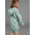 Kidsworld Sweatkleid in mint-bedruckt | Gr.: 92/98