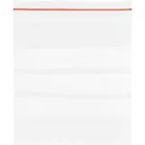 TRU Components Druckverschlussbeutel mit Beschriftungsstreifen (B x H) 180mm x 250mm Transparent Polyethylen