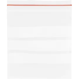 TRU Components Druckverschlussbeutel mit Beschriftungsstreifen (B x H) 180mm x 250mm Transparent Polyethylen