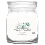 Yankee Candle Baby Powder mittelgroße Kerze 368 g