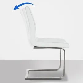 CLP Esszimmerstuhl Belfort weiß