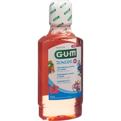 GUM, Mundspülung, Junior Mundspülung (ab 6 Jahren) (300 ml, Mundspülung)