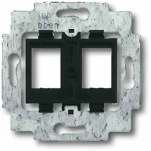 Busch-Jaeger Busch Jaeger 1753-0-8063 Steckdose 2 x RJ-45 Schwarz (1753-0-8063)