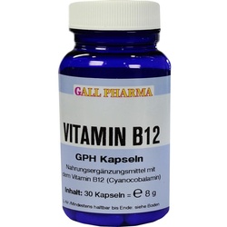 Vitamin B12 GPH 3 μg Kapseln 30 St