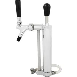 ich-zapfe Picknickpumpe mit Zapfhahn, mit Kolbenschankhahn 5/8` Co2-Abgang