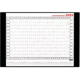 GUESS GÜSS-Schreibunterlage PVC, mit Jahresübersicht DIN A2