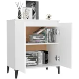 vidaXL Sideboard Weiß 60x35x70 cm Holzwerkstoff