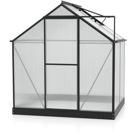 Vitavia Gewächshaus Eos 3100 HKP 6 mm schwarz 198 x 155 cm