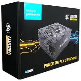 iBox Aurora Netzteil 700 W 20 4 Pin ATX Schwarz