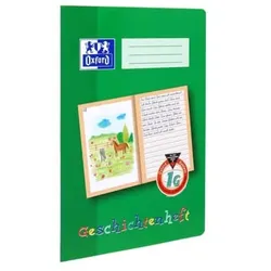 Anfängerheft Geschichte, A4, 16 Blatt, Lin.1G, liniert