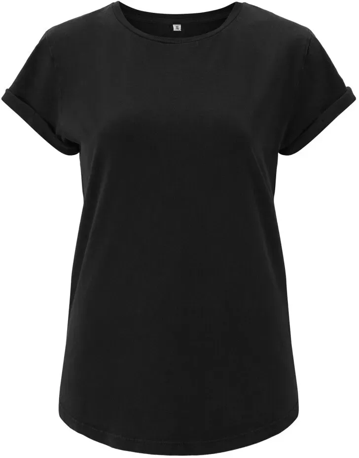 EarthPositive - Damen Rolled-Up-Sleeve Organic T-Shirt \EP16\
