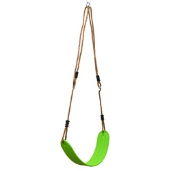 Elastische Brettschaukel 67x14cm Kinderschaukel Schaukel-Brett Schaukelsitz Grün