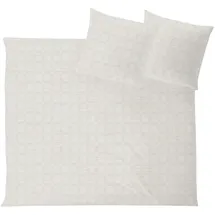 Hefel Opulence Kariert Beige 135 x 200 cm + 40 x 80 cm