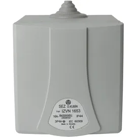 Preis-Zone Klappdeckelsteckdose 16A 5P Schwarz