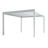 teico group Pergola 3 x 3 m inkl. LED Licht Weiß
