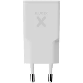 Xtorm Go2 SlimLine Wand-Ladegerät 25W 1x USB-C/ 1x USB-A weiß