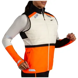 Brooks Damen Run Visible Insulated Vest 2.0 schwarz