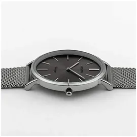 Oozoo Armbanduhr silber Edelstahl C9938A Vintage Series Damen Analog-Quarzuhr UOC9938A - Grau