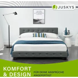 Juskys Manresa 140 x 200 cm H3 grau