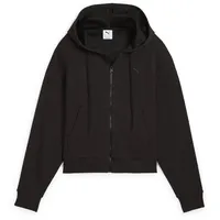 Puma HER Comfort Cropped Kapuzenjacke Damen 01 black XS