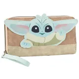 Artesania Cerda Star Wars Mandalorian Grogu Geldbörse blau