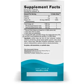 Nordic Naturals Ultimate Omega-3 Xtra Kapseln 60 St.