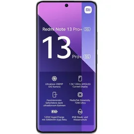 Xiaomi Redmi Note 13 Pro+ 5G 8 GB RAM 256 GB aurora purple