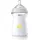 Chicco Natural Feeling Anti-Kolik Babyflasche 6+ Monate 330 ml, Babyfläschchen mit Weichem und Flexiblen Silikon-Sauger, Eignet sich in Kombination zum Stillen, Farbe Durchsichtig