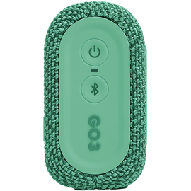 JBL Go 3 Eco Bluetooth Lautsprecher, Grün, Wasserfest