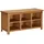 vidaXL Schuhregal 90 x 45 x 37 cm eiche massivholz