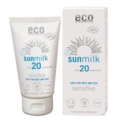 Eco Cosmetics Sonnenmilch LSF20 sensitive