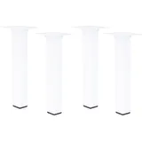 MS Beschläge Möbelfüße 4er Set 200mm 25 x 25