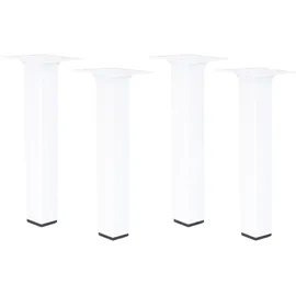 MS Beschläge Möbelfüße 4er Set 200mm 25 x 25