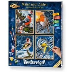 SCHIPPER 609340661 MNZ - Malen nach Zahlen Wintervögel