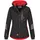 Arctic Seven Damen Softshelljacke AS186 in Schwarz-rot | 4XL