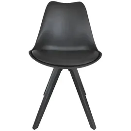byLIVING Esszimmerstuhl KIRA 2er Set, schwarz, schwarz