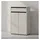 KADIMA DESIGN Hamburg Badkommode 34 x 34 x 34 cm Grau